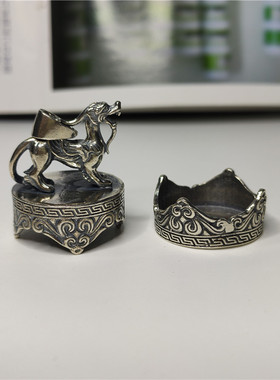 925银男士百搭银项链勾吊坠