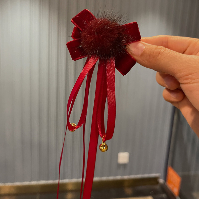 新年儿童古风蝴蝶结飘带发夹可爱宝宝国风头发饰女孩过年汉服配饰,淘宝优惠券,粉丝福利购,淘宝优惠卷