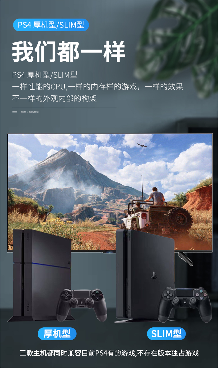 PS4主机折腾6.72/7.02/9.0二手家用游戏主机slim/PRO破解原装主机 - 图2