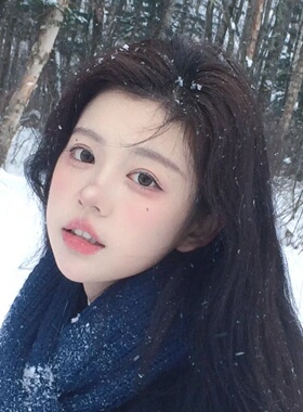 小众设计深蓝色针织围巾女新款韩系百搭加厚保暖围脖护颈软糯美型