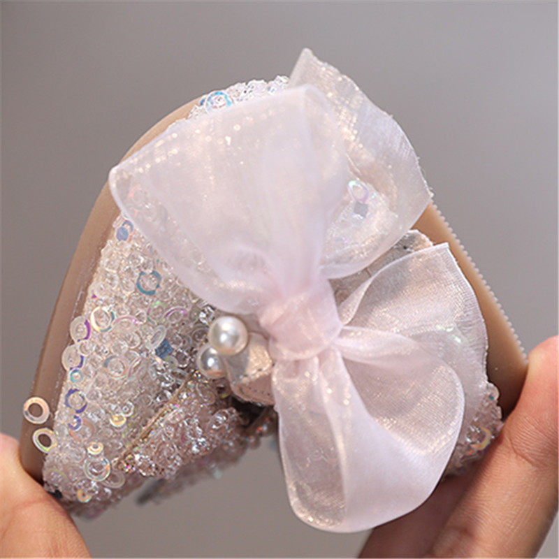 2025春秋女童水钻蝴蝶结水晶鞋公主鞋女宝宝蕾丝防滑舞蹈鞋休闲鞋,淘宝优惠券,粉丝福利购,淘宝优惠卷