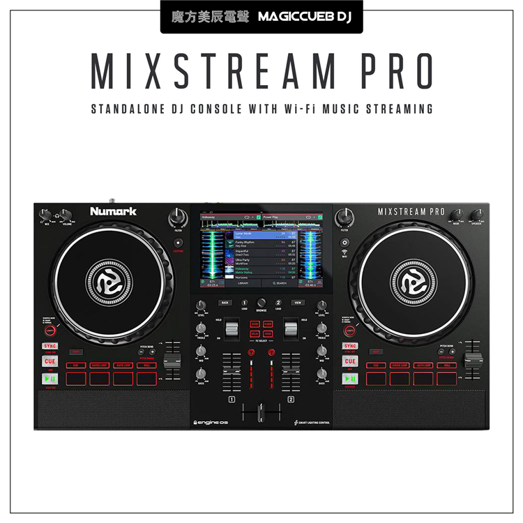 露玛Numark Mixstream Pro+二代 DJ一体机打碟机U盘SD卡 触摸屏幕 - 图0