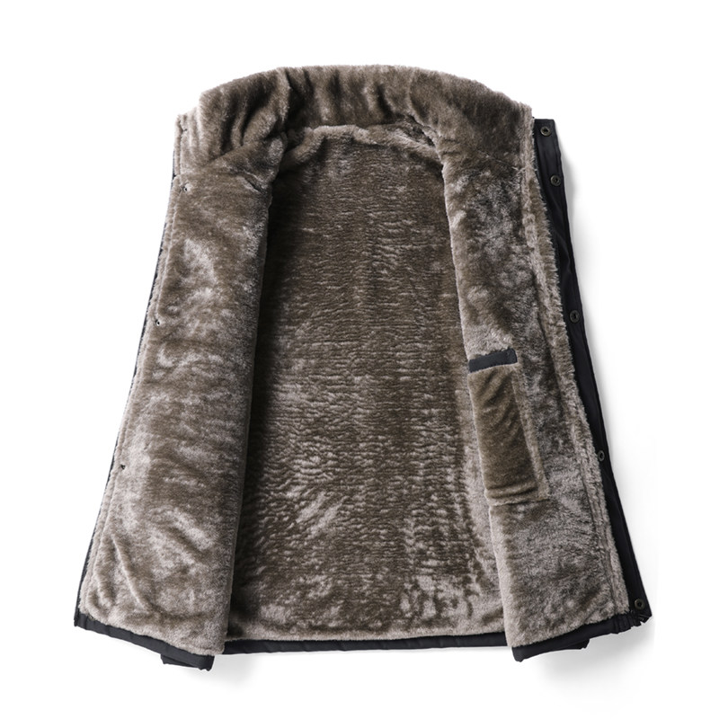 冬季加绒马甲男装加厚保暖爸爸装背心户外中老年休闲大码防风马夹,淘宝优惠券,粉丝福利购,淘宝优惠卷