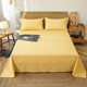 Furted sheets, single piece pure cotton, full cotton dormitory single person