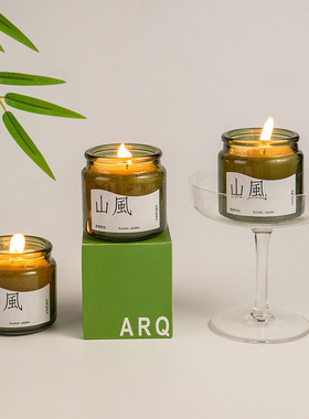 桂花香薰蜡烛女生卧室内持久留香小众高级的生日伴手礼物一件代发