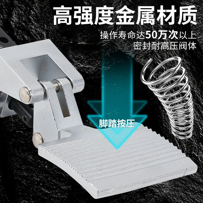 气动二位五通脚踏阀手动阀换向阀ST402A/ST403A/SH402A/SH403开关 - 图0