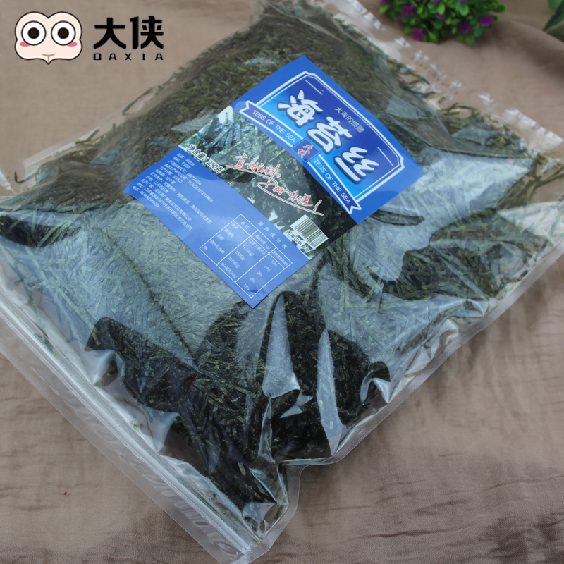 大侠海苔碎丝条500g章鱼小丸子拌饭原味纯紫菜切丝细撒料批发商用-图0