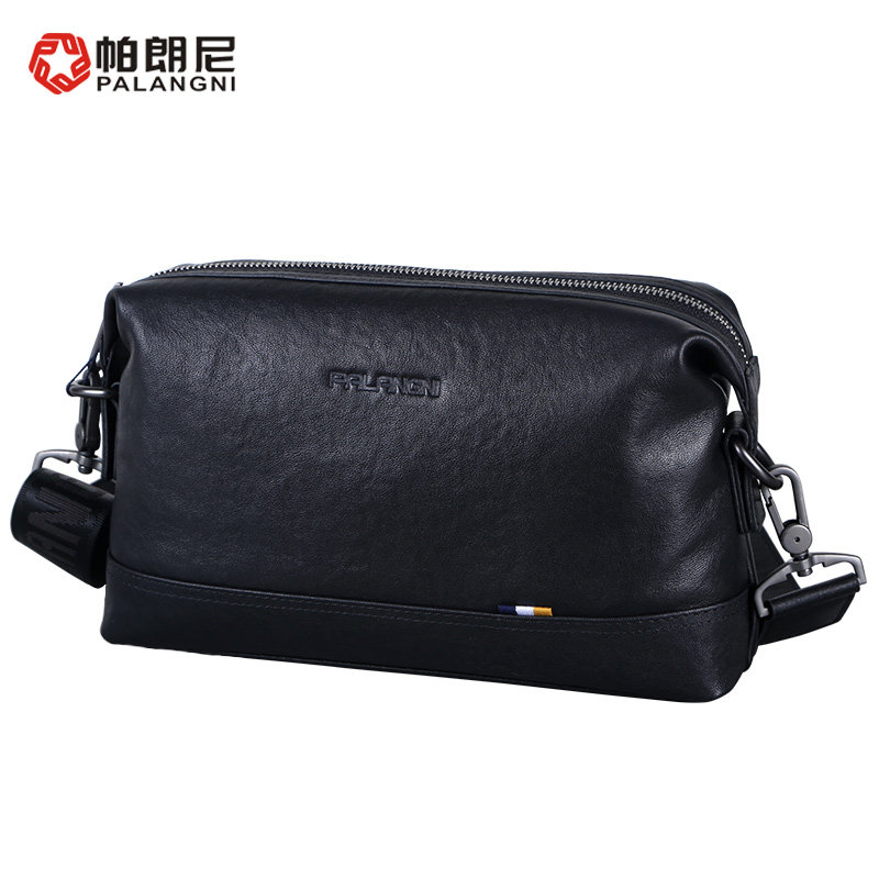帕朗尼手拿包男士单肩斜挎潮男包 帕朗尼箱包男士包袋