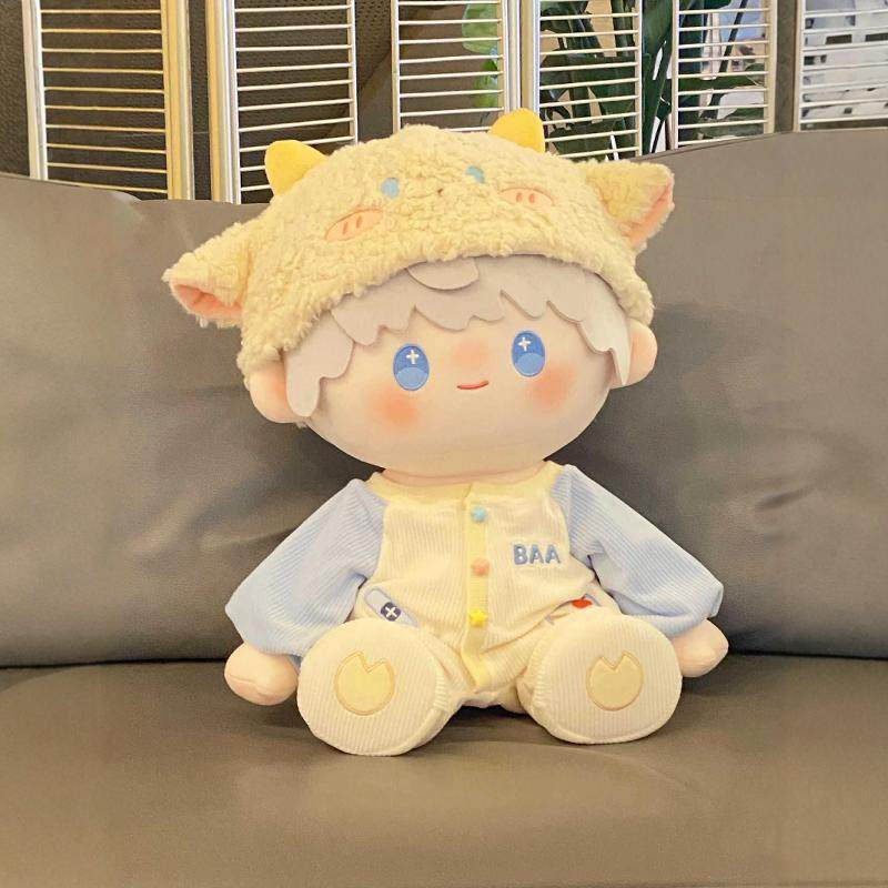 40cm棉花娃娃娃衣坐姿款公仔玩具衣服便宜40厘米替换装爬爬服套装,淘宝优惠券,粉丝福利购,淘宝优惠卷