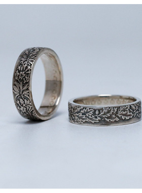 瑞士法郎手工币改制指环