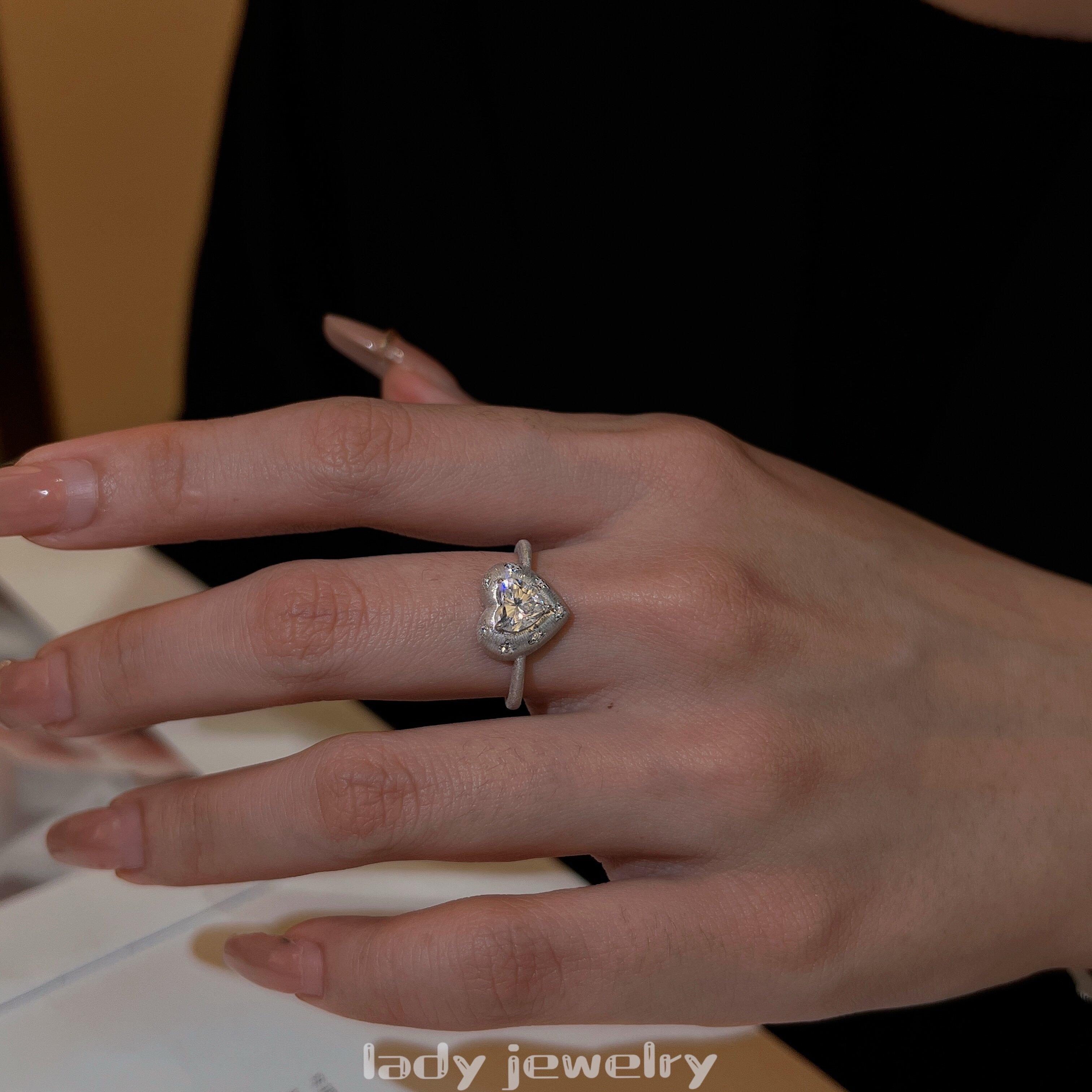 Couture Paraiba Heart 12mm Ring