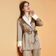 High-end autumn and winter velvet women's home wear pajamas set