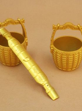 水桶小一桶进宝客厅中式招米金家