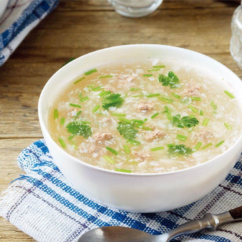 家乐汤料西湖牛肉羹汤料牛肉汤快熟汤速食汤浓汤宝牛肉汤37g10袋 - 图1