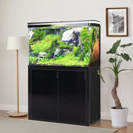 Sensen Living Room Большой рыбный аквариум фильтр экологический золотой аквариум Стекло среднего фильтрации Аквариум