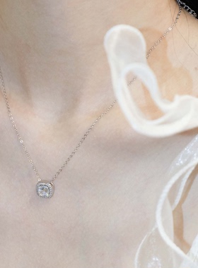 方糖项链女款轻奢小众高级设计感