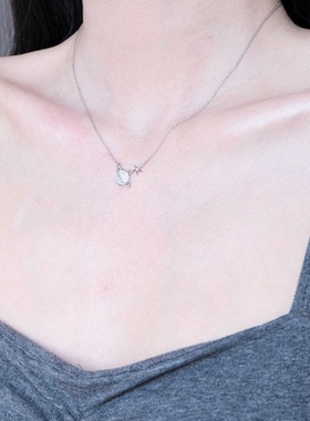 气质星球项链女轻奢小众设计感