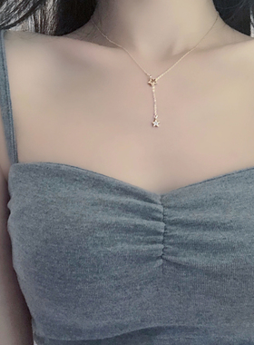 星星项链女款2025新款小众设计感