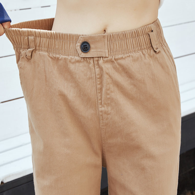 2020新款秋冬宽松显瘦高腰休闲裤 朵米芙休闲裤