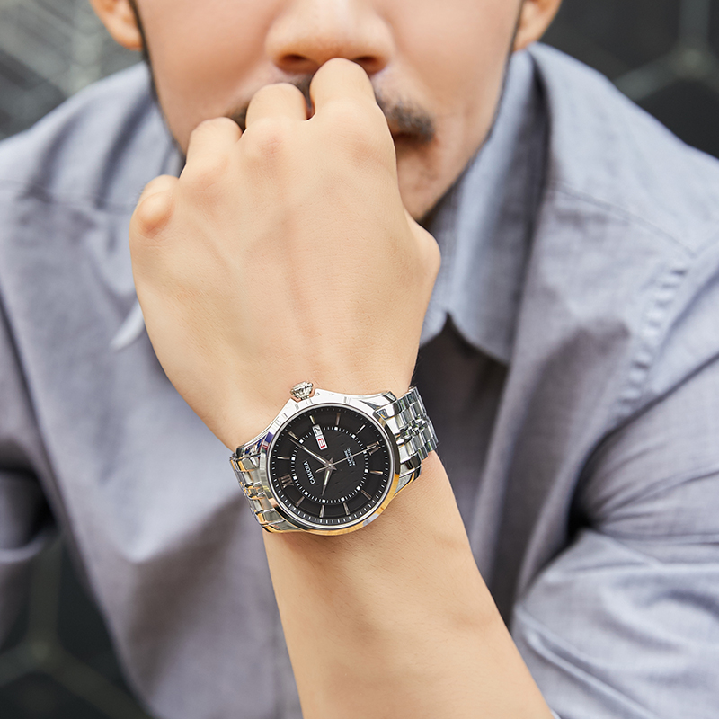 卡罗莱十大全自动正品牌男士机械表 卡罗莱乔振国产腕表