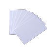 ZKTeco Entropy Technology White Card IC ID Access Control Card Consumer Card IC Card Attendance Card Canteen Card Fudan Chip