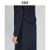 ZUEE nam thiết kế ban đầu phiên bản nam Hàn Quốc của áo gió dài cotton giản dị áo choàng dài nam - Áo gió áo gió đi mưa Áo gió