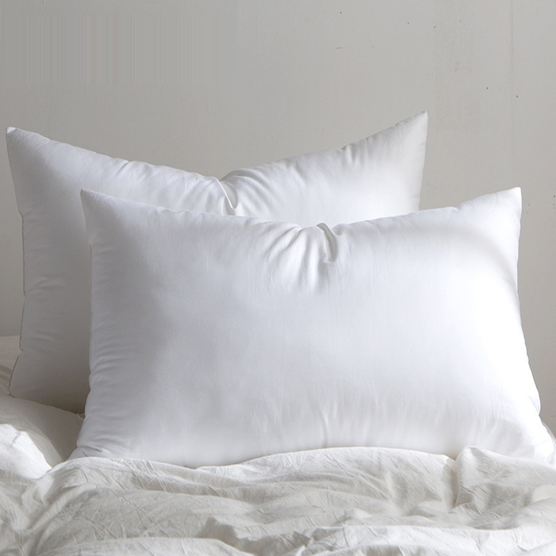 五星级酒店枕芯羽丝绒枕芯白绒枕枕头单人护颈枕