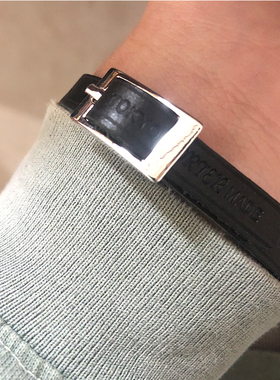 情侣款合成革日潮手环原创设计