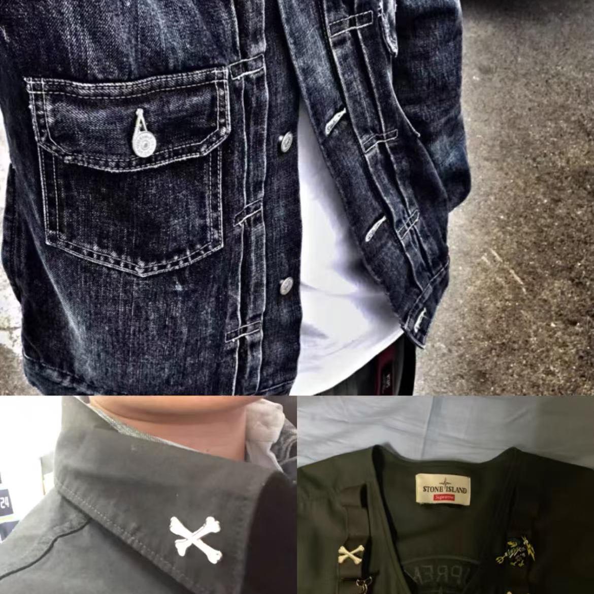 志明原创日潮WTAPS 18SS中古骨头徽章蝌蚪同款胸针挂饰余文乐同款 - 图2