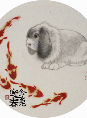 朵莲精舍十二生肖国画名家纯手绘