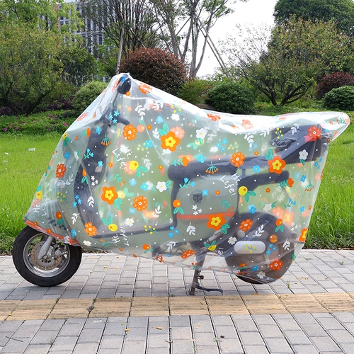 Электромобиль, универсальный милый водонепроницаемый дождевик, велосипед, защита транспорта