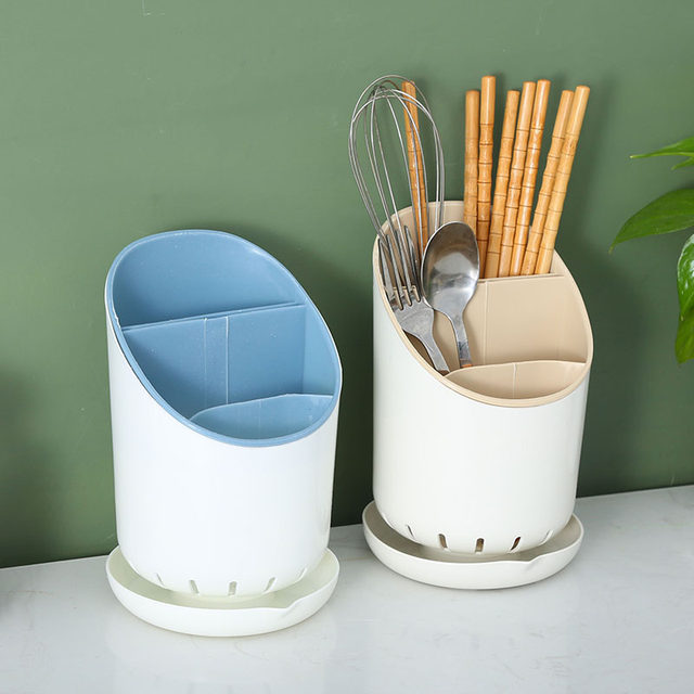 Store plastic kitchen tableware creative drain chopstick stand