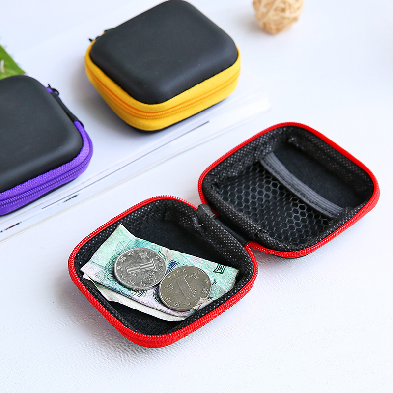 耳机收纳包数据线收纳充电器便携式卡通可爱耳