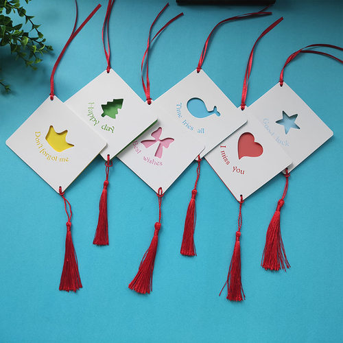 毕业幼儿园心愿卡创意祝福留言小卡片可写字许愿卡吊卡树小挂件 - 图2