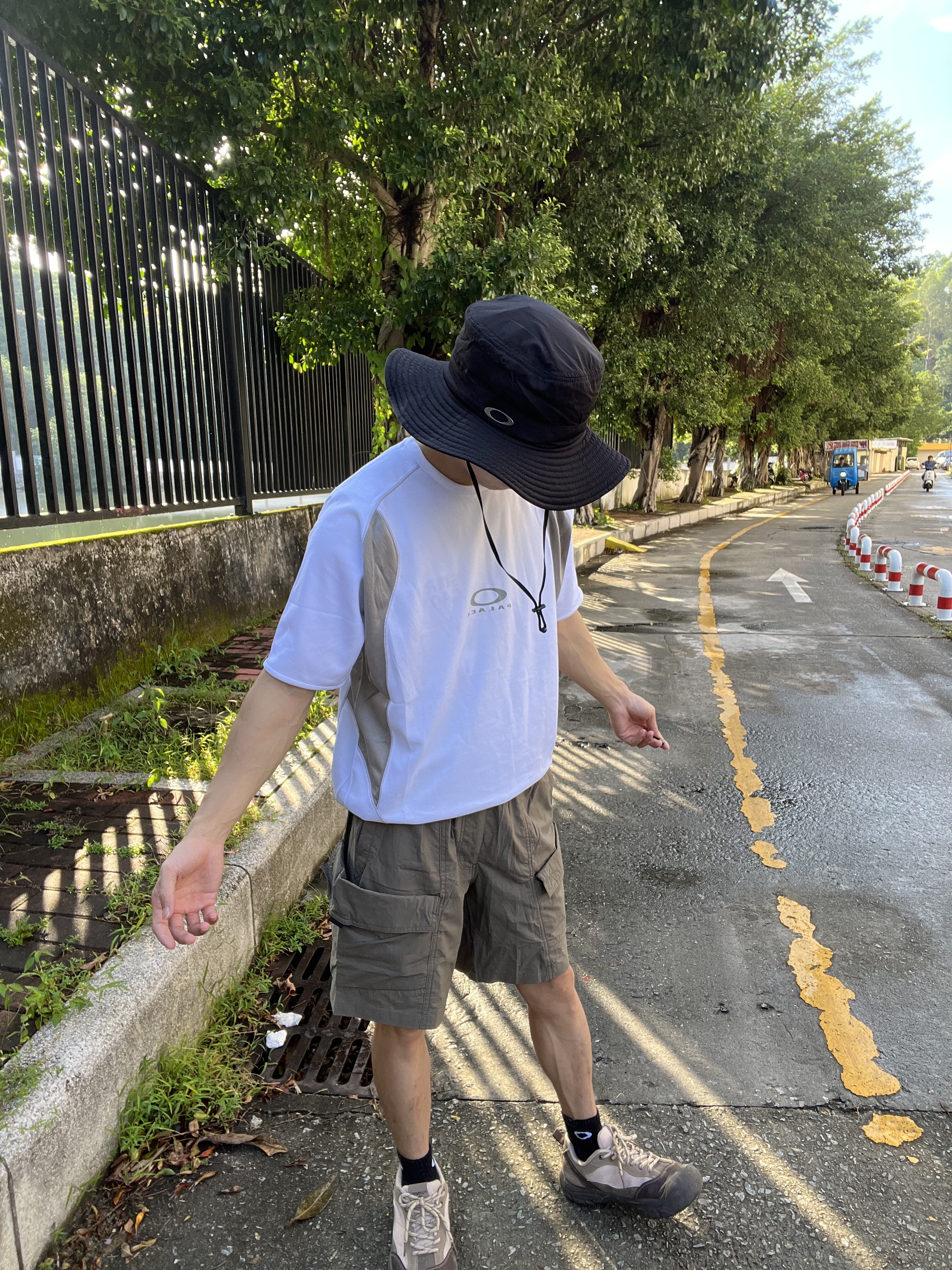小众买手OAKLEY联名palace运动户外机能速干短袖T恤男休闲短袖T恤 - 图2