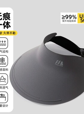 春夏女可折叠防晒大檐空顶遮阳帽