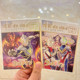 ກາຕູນໃຫມ່ທີ່ມີສີສັນ hero scratch-off note pad ອະນຸບານການສ້າງສັນສີແຕ້ມຮູບຂອງຫຼິ້ນເດັກນ້ອຍຜູ້ຊາຍເຮັດດ້ວຍມື