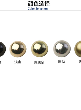 外径18mm蘑菇钉箱包五金配件箱包装饰扣皮包螺丝脚钉服装装饰钉