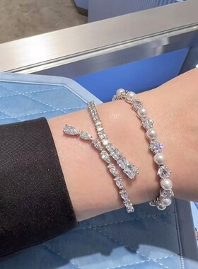 Matrix水晶礼服项链女高级水晶