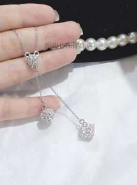 小众设计感奥地利项链水晶