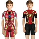 Детский купальник для мальчиков, детские герои, коллекция 2023, Человек-паук, Железный Человек