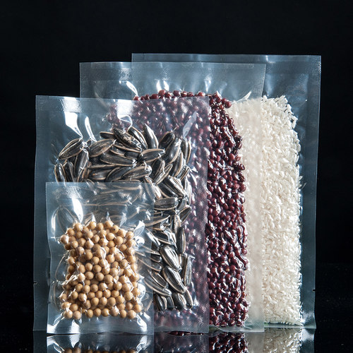 透明真空袋食品袋熟食保鲜袋加厚塑封袋光面真空杂粮包装袋商用袋 - 图2