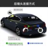 Driving recorder universal car rear view reversing image HD night vision 4/5 hole heart line camera with LED light