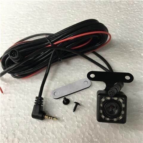 Driving recorder universal car rear view reversing image HD night vision 4/5 hole heart line camera with LED light