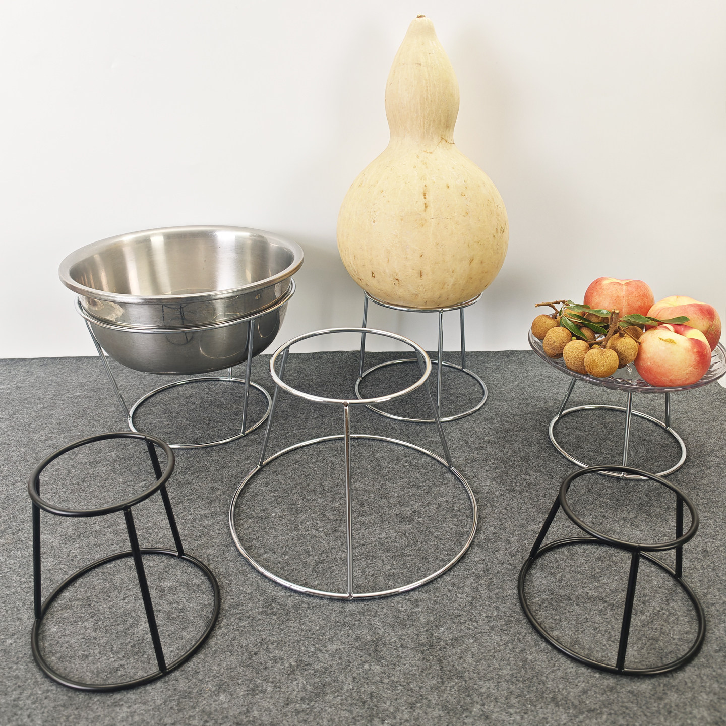 烤肉架烤盘双层架锥形刺身盘架圆形涮锅肉片架鱼生架点心盘陈列架,淘宝优惠券,粉丝福利购,淘宝优惠卷