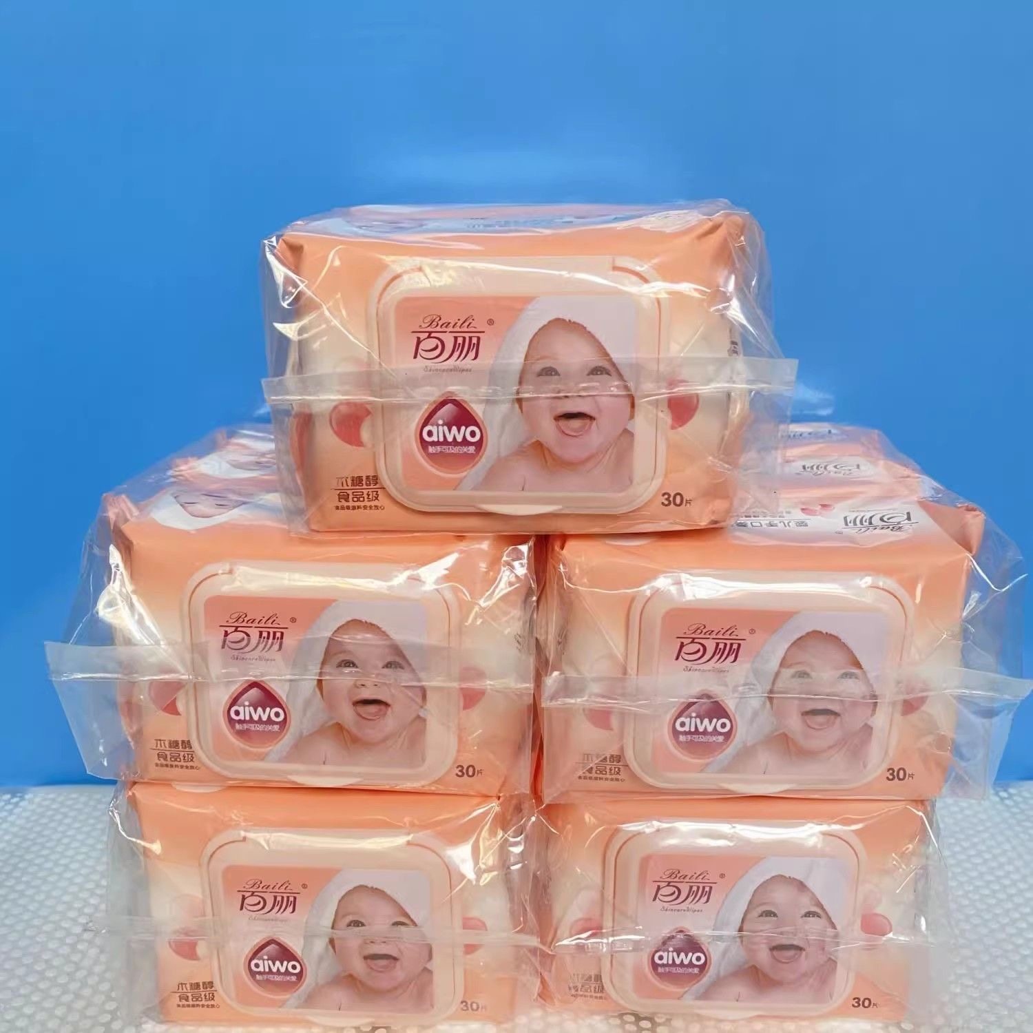 百丽30片小包婴儿手口湿巾宝宝湿纸巾便携装柔软幼儿园家庭适用,淘宝优惠券,粉丝福利购,淘宝优惠卷