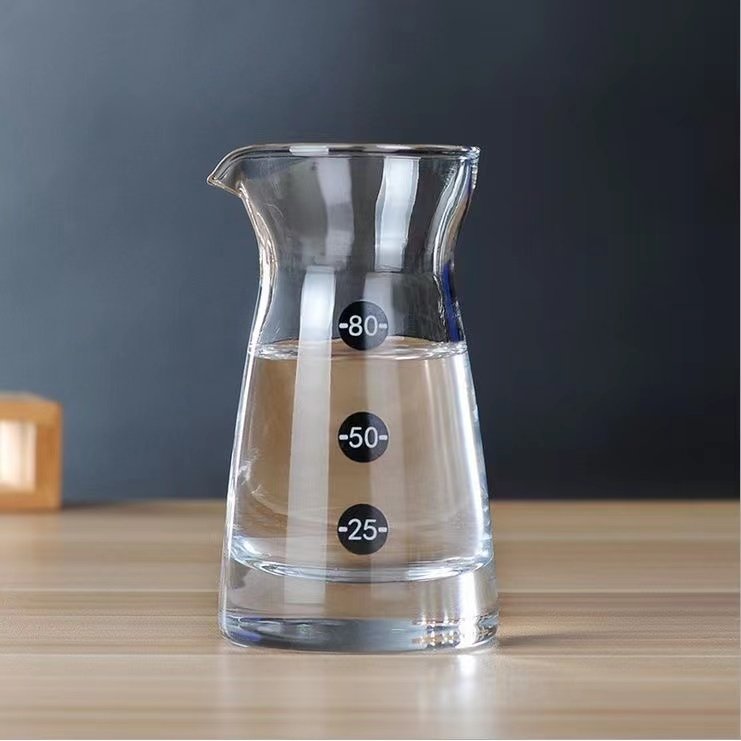 二两80ml分酒器酒店白酒醒酒器无铅玻璃倒酒器带刻度酒壶饭店酒店,淘宝优惠券,粉丝福利购,淘宝优惠卷