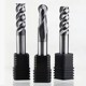 HXD authentic 70-degree tungsten steel milling cutter stainless steel special U-slot 4-blade flat bottom cutter efficient dynamic processing CNC tool