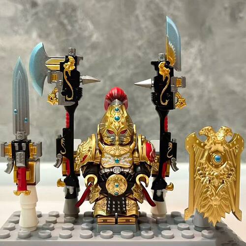 战锤40K星际战士帝皇利刃禁军瓦尔多第三方人仔拼装积木玩具模型 - 图3