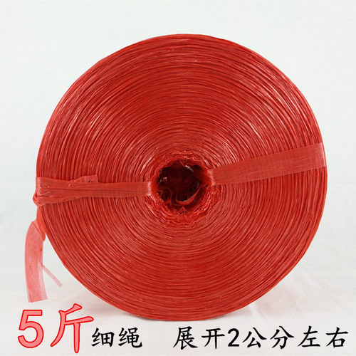 包邮塑料绳尼龙绳包装绳捆扎绳打包绳捆绑绳撕裂带尼绒绳草裙绳 - 图2